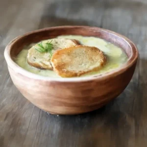 francia hagymaleves, a soupe a'l oignon