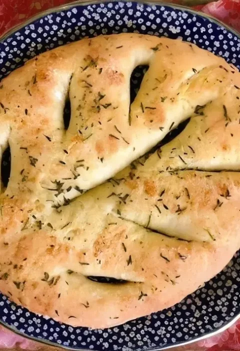 fűszeres fougasse
