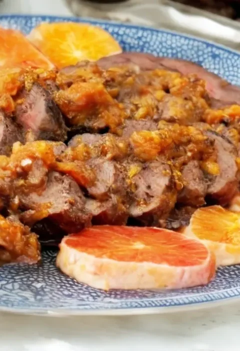 Magret de canard - narancsos kacsamell